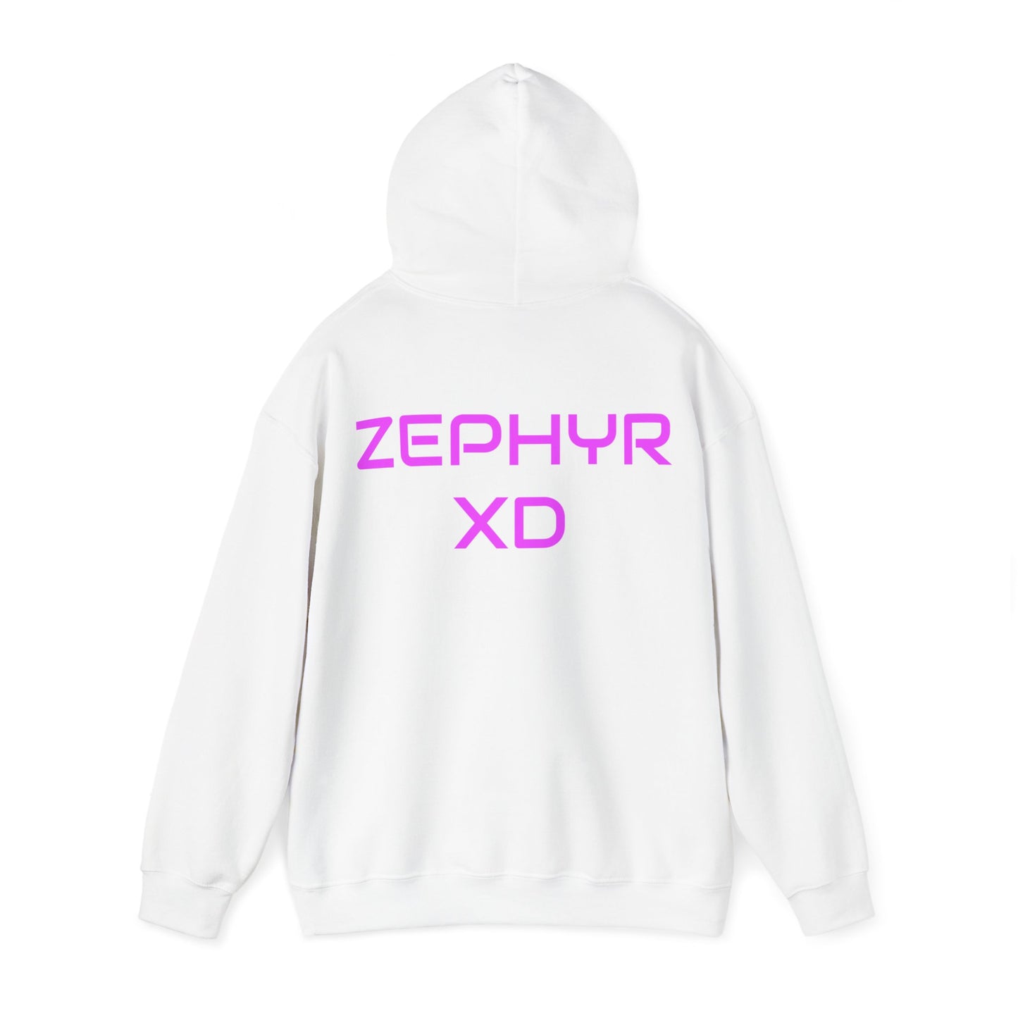 Full Color on White ScumFaery/Zephyr XD Hoodie