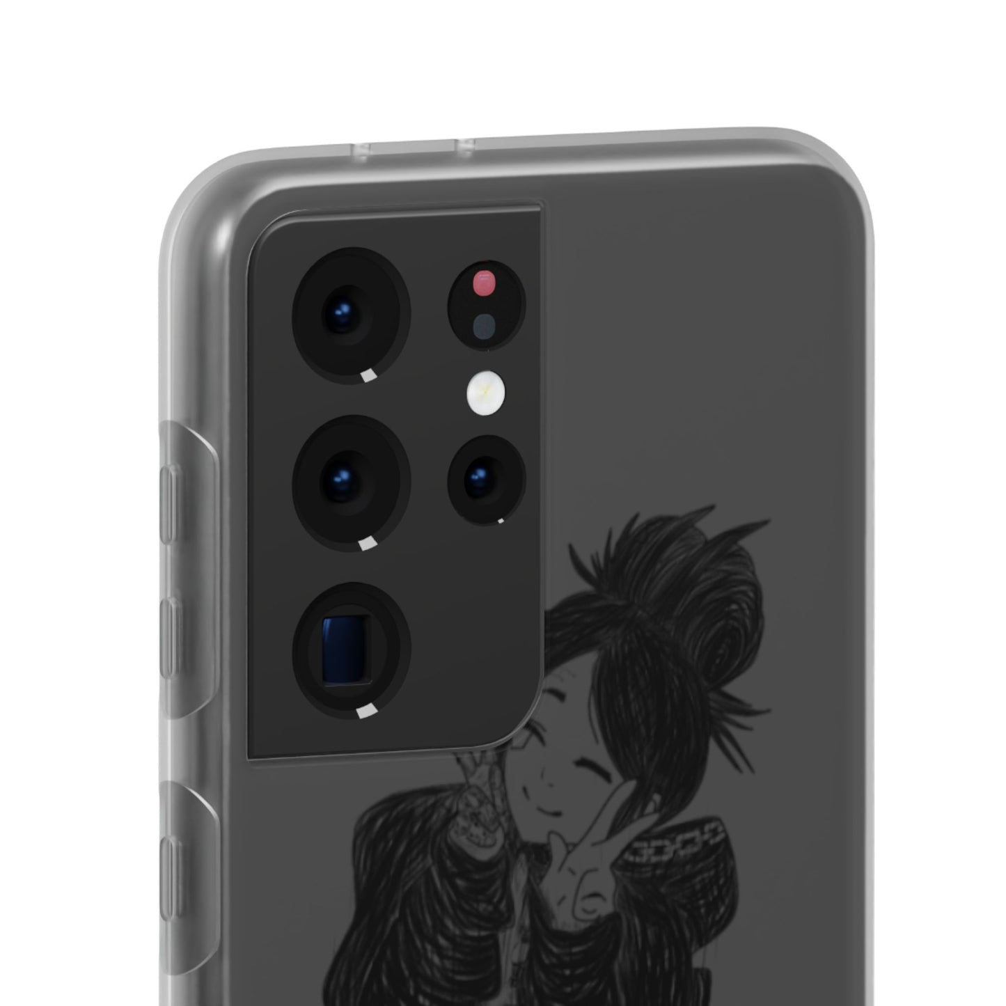 Pop Socket Friendly Clear Case