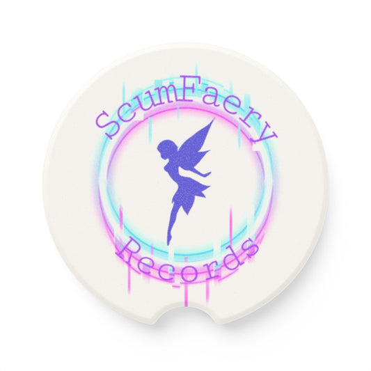 Car Coaster - Scumfaery Records Full Color Logo