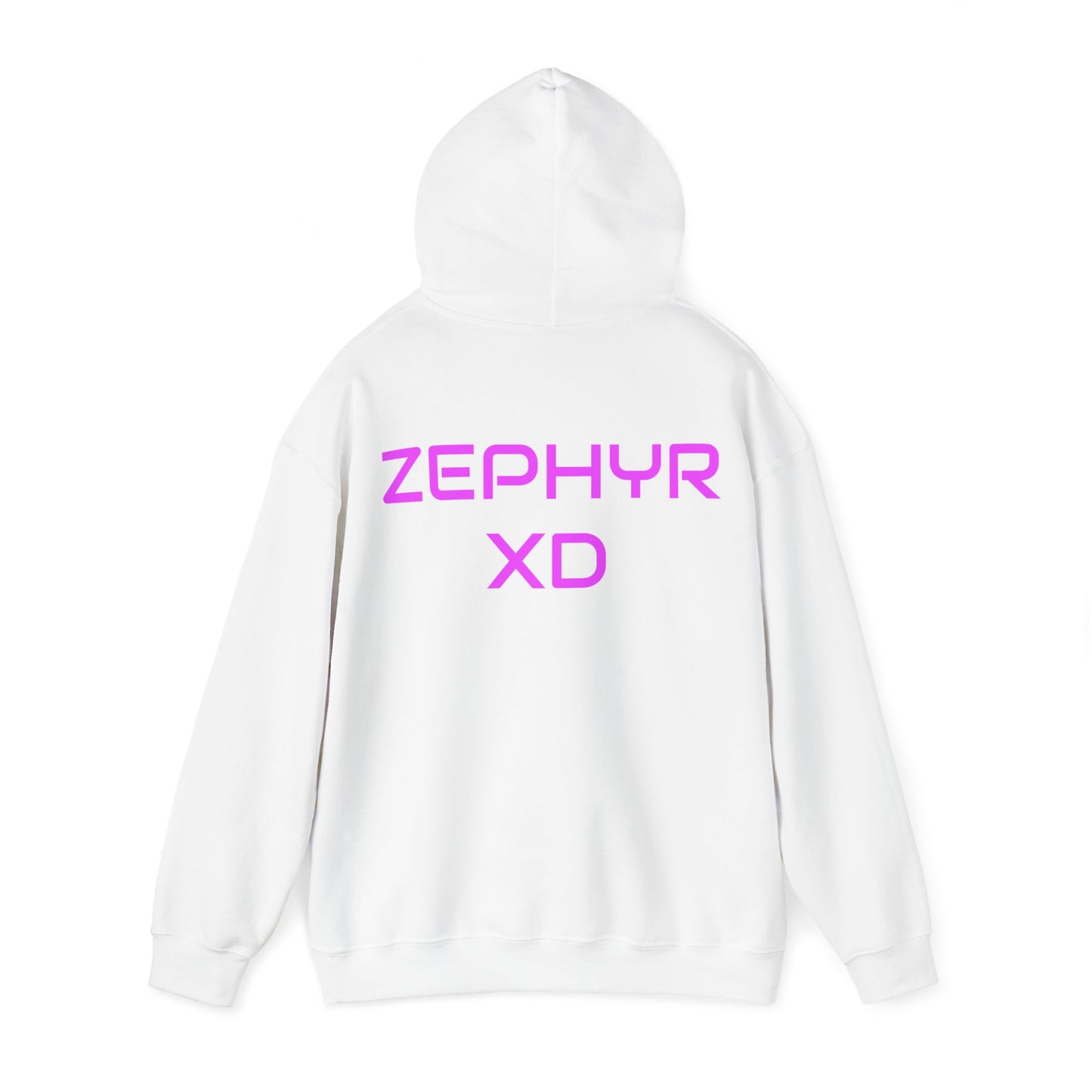 Full Color on White ScumFaery/Zephyr XD Hoodie